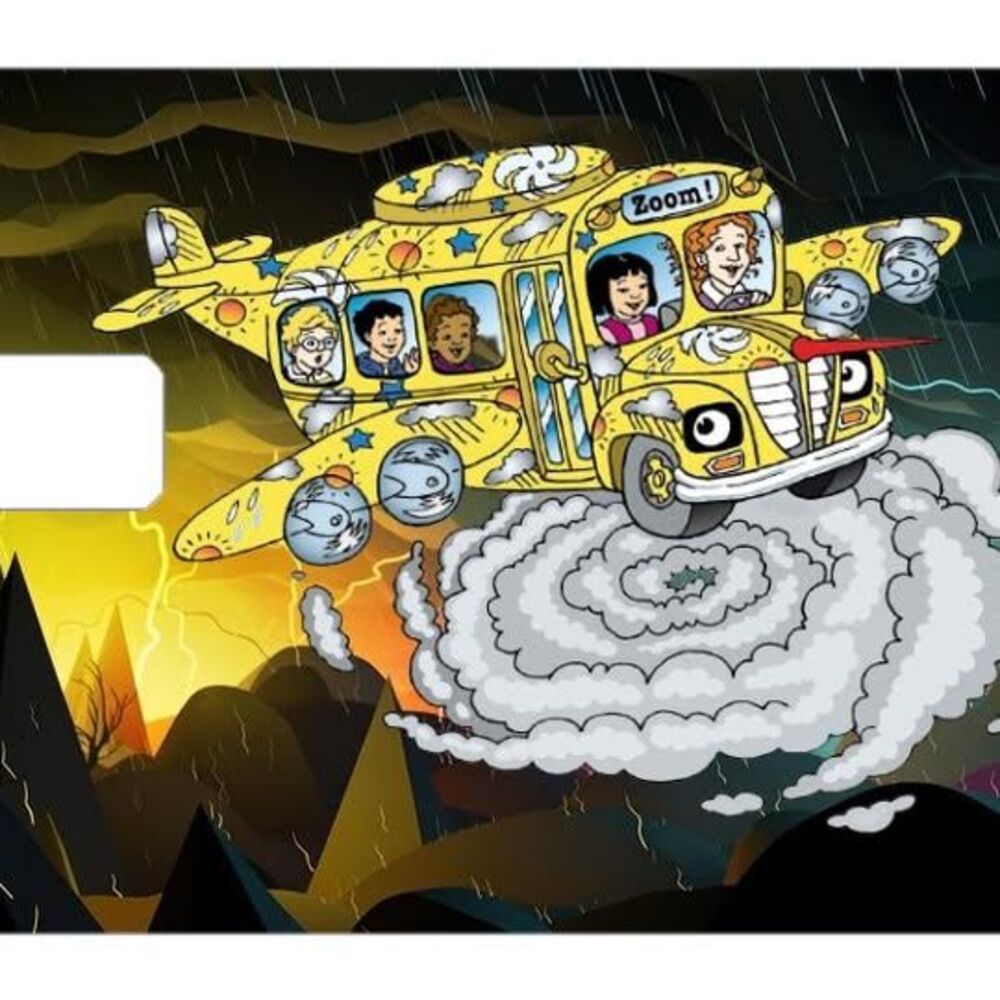 Magic School Bus Fan Art Card Decal